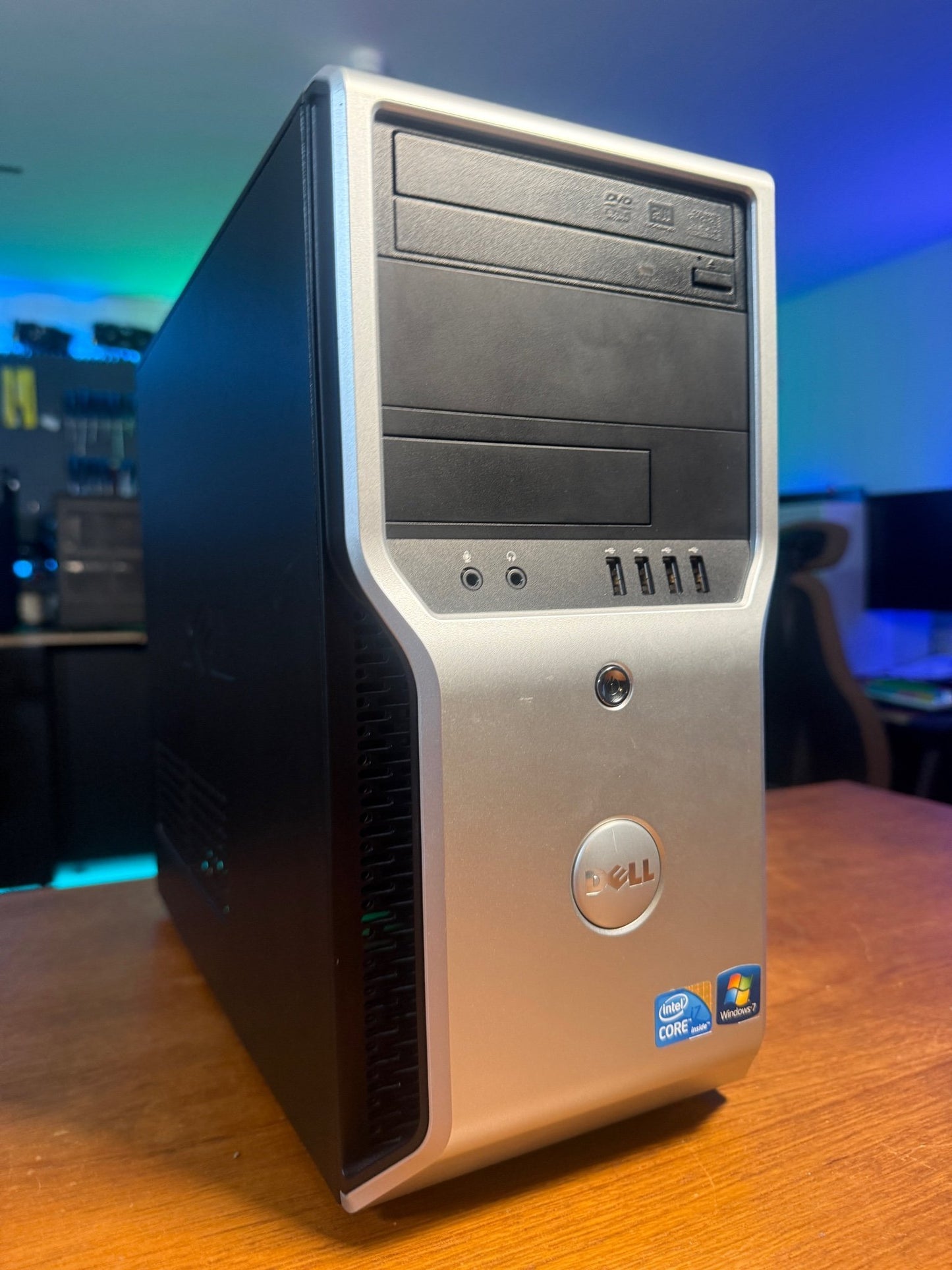 i7 950 + 8gb ram + RX 580 8GB